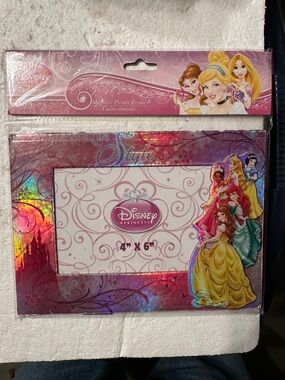 Disney Princess magnetic 4” x 6”picture frame